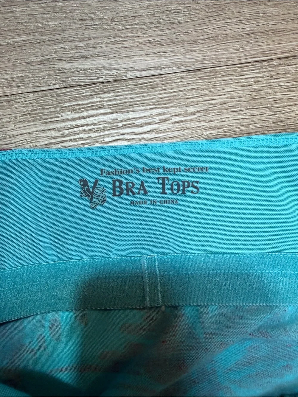 Vintage VS Bra Top Turquoise & Magenta Floral Halter Sundress - Picture 3 of 4